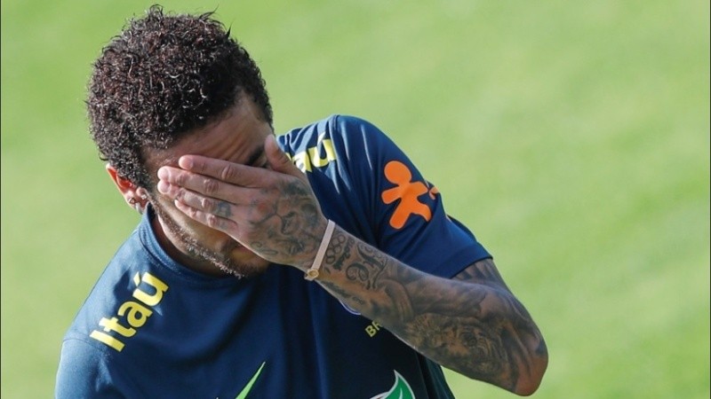 Neymar está sin actividad oficial desde el 5 de junio cuando se confirmó su esguince de su tobillo derecho.