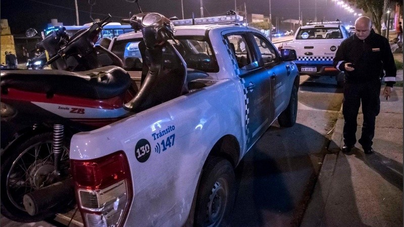 Una gran cantidad de motos fueron llevadas al corralón esta semana. 