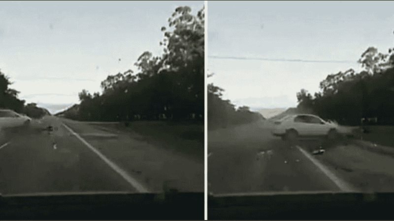 El choque se produjo en la ruta 50.