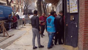 El hecho se produjo en una obra del barrio porteño de Palermo.