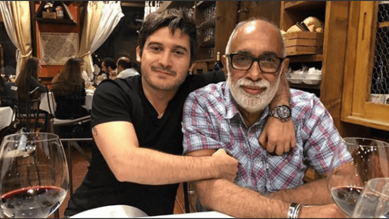 La pareja se encuentra de viaje por España. 