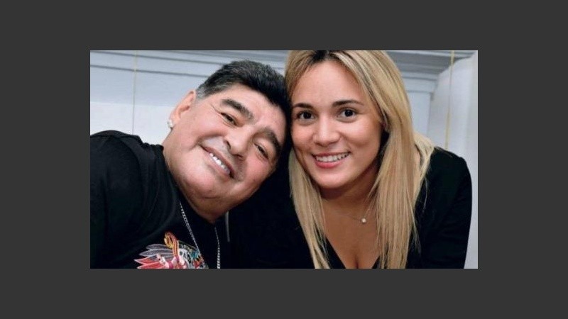 La historia entre Rocío y Maradona parece que aun no llegó a su fin.