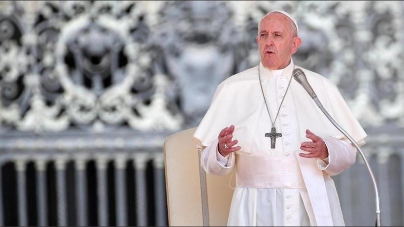 Bergoglio volvió a referirse a la situación en Venezuela, para la que el Vaticano reclama una 