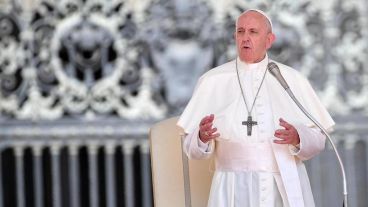 Bergoglio volvió a referirse a la situación en Venezuela, para la que el Vaticano reclama una "salida humanitaria a la crisis" desde fines de 2016.