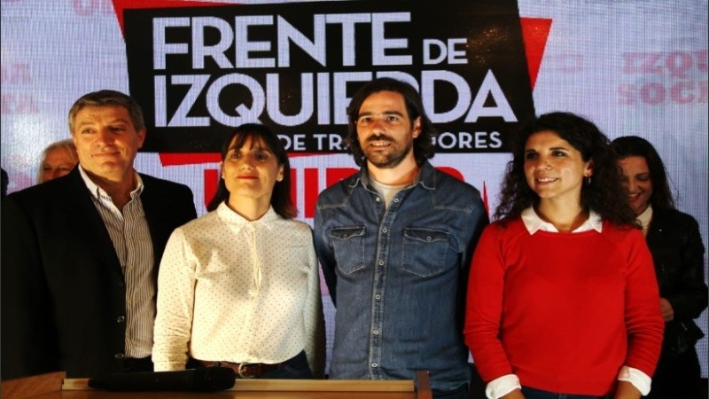 El Frente de Izquierda anunció un acuerdo de unidad.