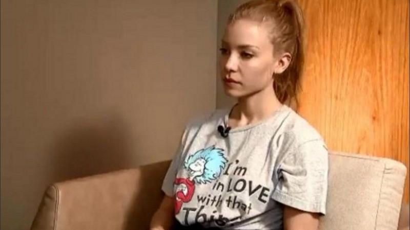 La modelo dio una entrevista a la TV brasileña.