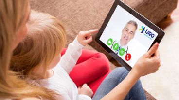 La video consulta funciona como una primer respuesta para llevar calma al paciente.