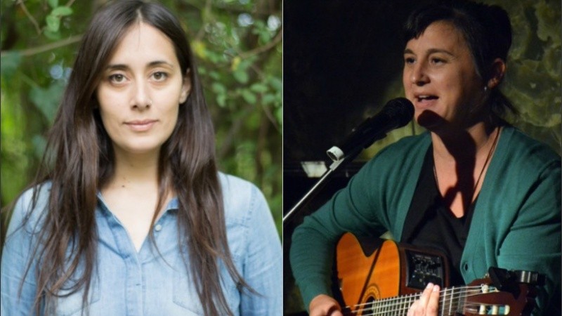 Emilia Inclán y Vanesa Baccelliere.