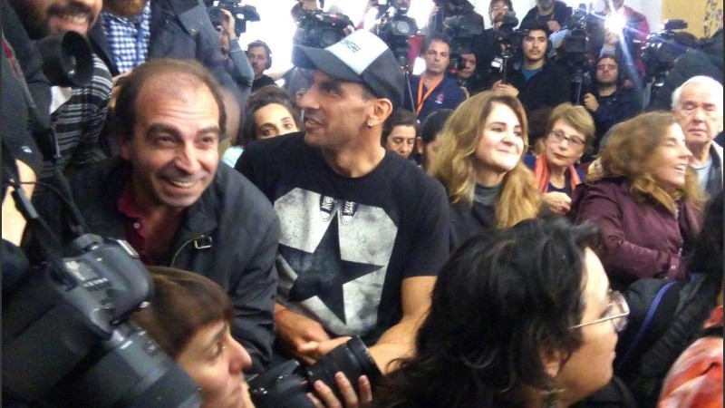 El Patón, presente en la conferencia de Abuelas. 