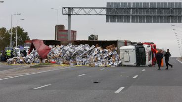 No se puede circular por la zona.