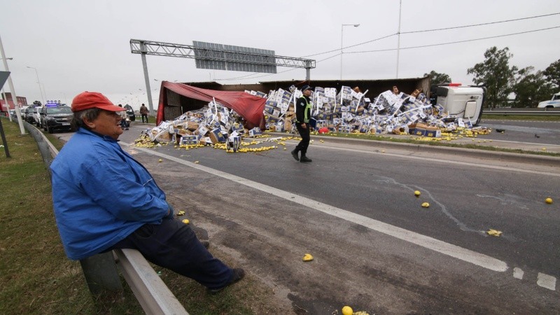 El siniestro vial fue durante la mañana de este viernes.
