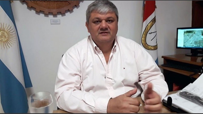 Alberto Ricci, intendente de Villa Gobernador Gálvez.