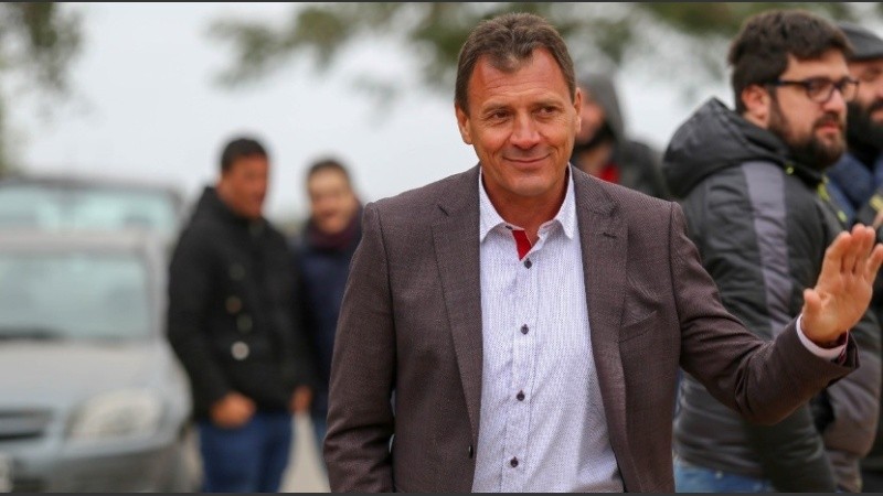 Raimundo, el intendente reelecto de San Lorenzo.