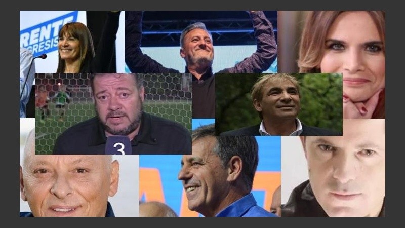 Caras conocidas en estas elecciones provinciales. 