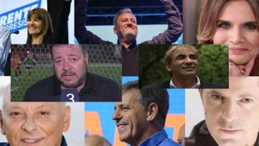 Caras conocidas en estas elecciones provinciales.