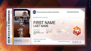 La nave llegará a destino en febrero de 2021.