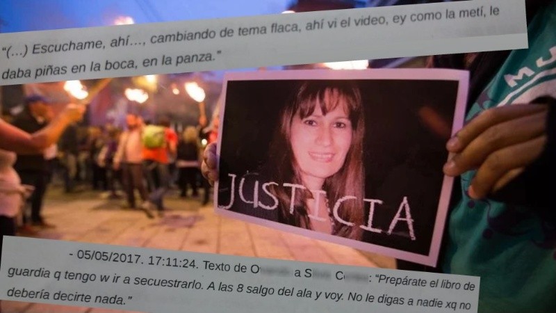 Mensajes borrados y recuperados en la investigación prueban que hubo violencia contra París.