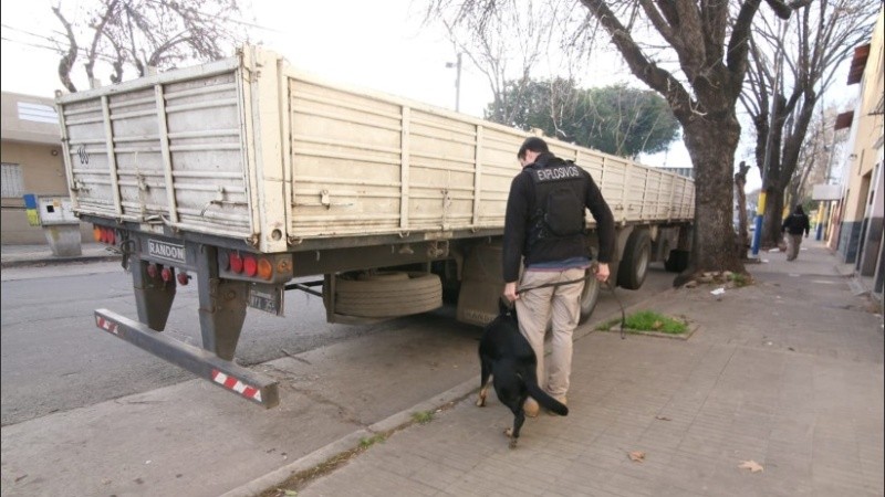 Un férreo operativo de seguridad.