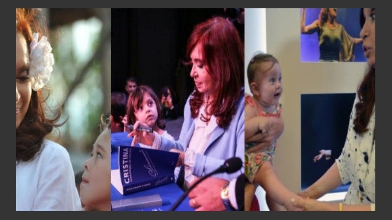 El álbum de los pequeños seguidores de Cristina. 