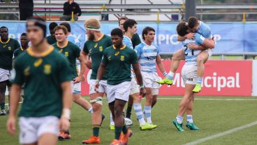 Postales del encuentro que definió el tercer y cuarto puesto del mundial sub 20 de rugby.