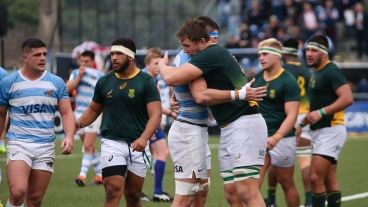 Postales del encuentro que definió el tercer y cuarto puesto del mundial sub 20 de rugby.