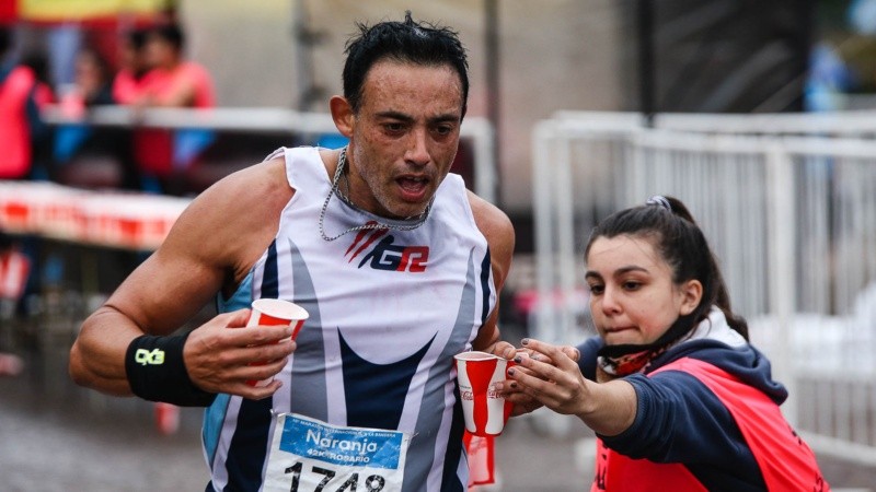 Postales de la 18ª Maratón Internacional de la Bandera en Rosario. 
