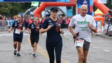 Postales de la 18ª Maratón Internacional de la Bandera en Rosario.