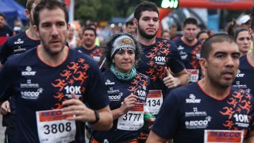 Postales de la 18ª Maratón Internacional de la Bandera en Rosario.
