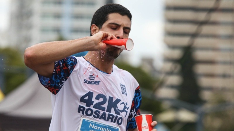 Postales de la 18ª Maratón Internacional de la Bandera en Rosario. 