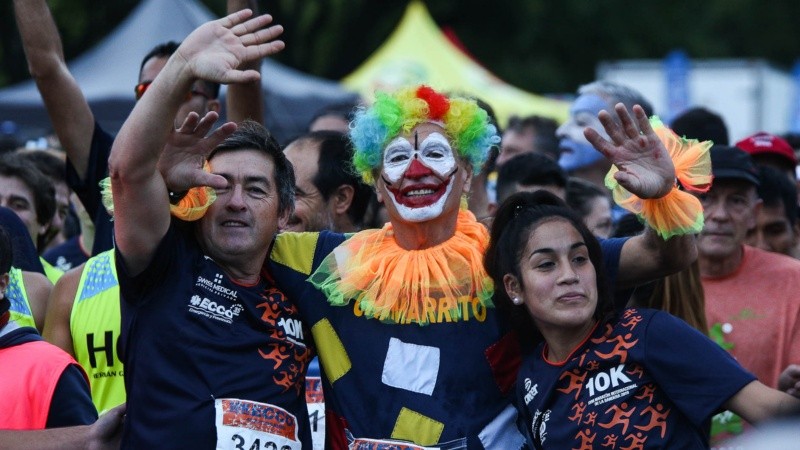 Postales de la 18ª Maratón Internacional de la Bandera en Rosario. 