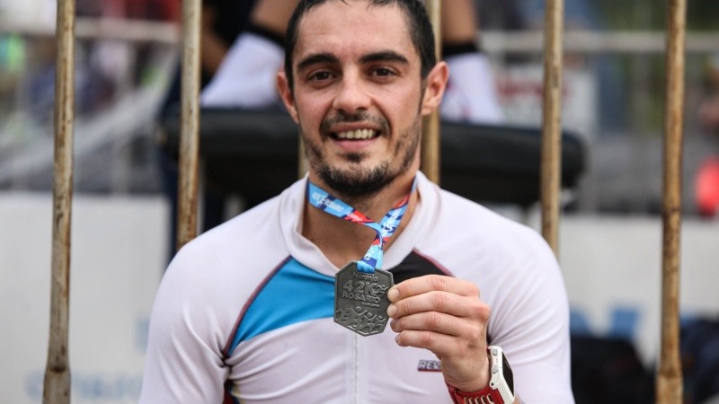 Postales de la 18ª Maratón Internacional de la Bandera en Rosario. 