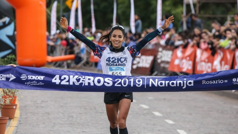 Postales de la 18ª Maratón Internacional de la Bandera en Rosario. 