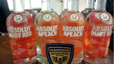 El botín que la mujer entregó a los policías.