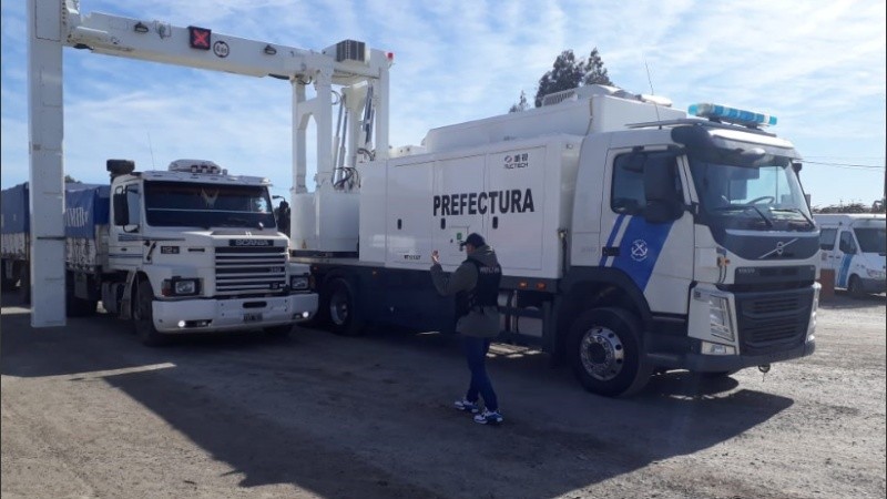 Participaron agentes de Prefectura de San Lorenzo y Buenos Aires.