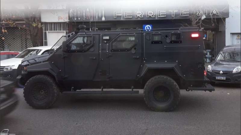 Gendarmería intervino en un domicilio de la ciudad.