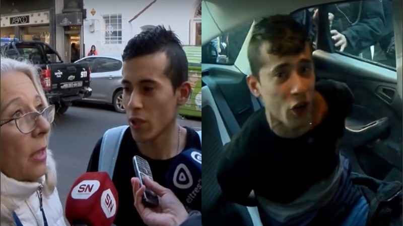 El sujeto habló este jueves con los medios rosarinos .