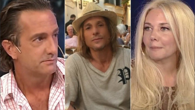 Relaciones complicadas: Gonzalo Nannis, Claudio Caniggia y Mariana Nannis.