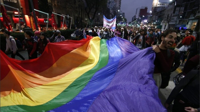 Postal de la marcha del Orgullo Gay del 2019.