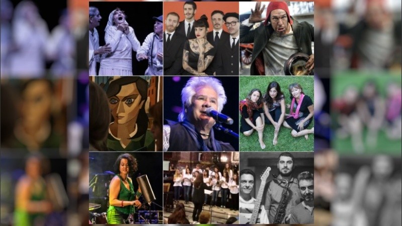 La agenda de sábado de Rosario3 viene con música, teatro, cine y cultura.