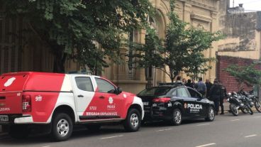 Los llamados obligaron a realizar grandes despliegues.