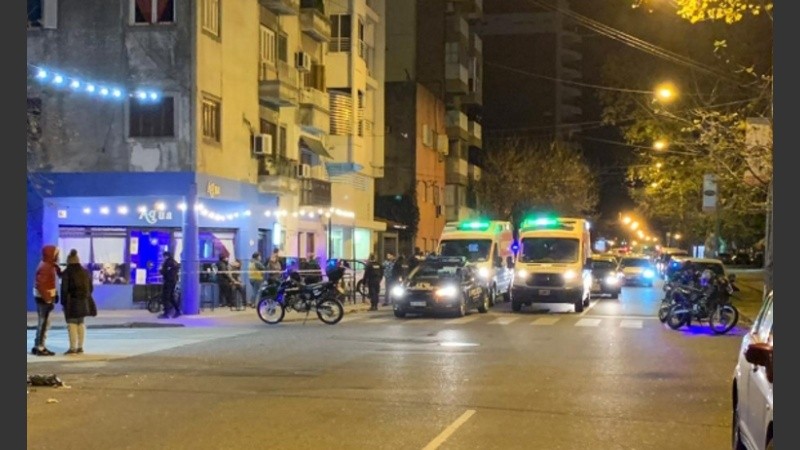 La esquina de Pichincha donde tuvo lugar el homicidio. 