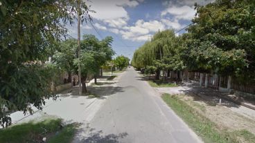 Juan B. Justo al 7900, la zona donde se registró el homicidio.