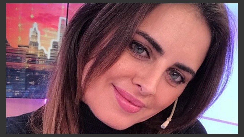 Silvina Luna optó por modificar su melena. 