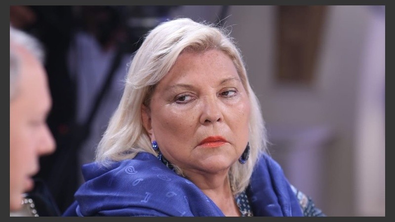 Carrió compartió su mirada hacia los juicios a militares por la dictadura. 