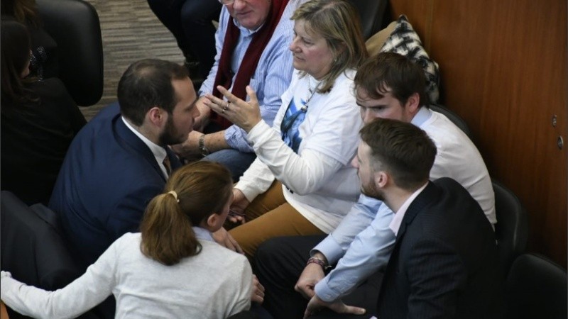 Familiares de Salta 2141 siguieron el fallo de este martes en el Centro de Justicia Penal.