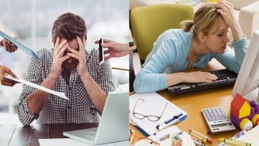 El estrés se presenta en muchas personas cuando recién transcurre la mitad de año.