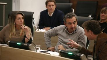 Los concejales en la sesión de este jueves.