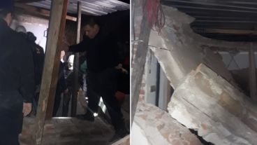 Intervinieron dos dotaciones de bomberos y tres ambulancias.