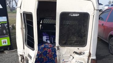 Tres chicos resultaron heridos.