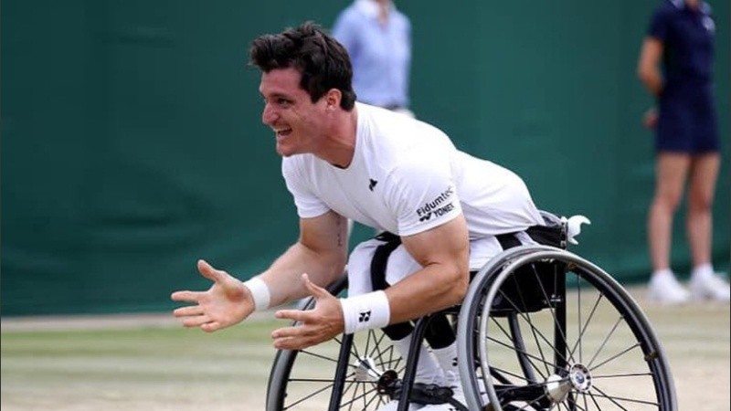 Fernández celebró un nuevo título este domingo.